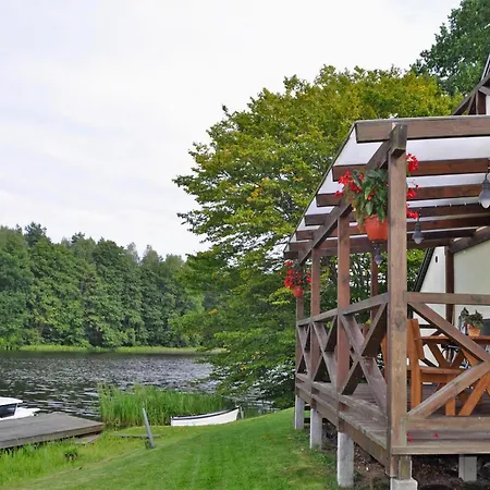 House By The With A Fireplace Holiday home Rosnowo