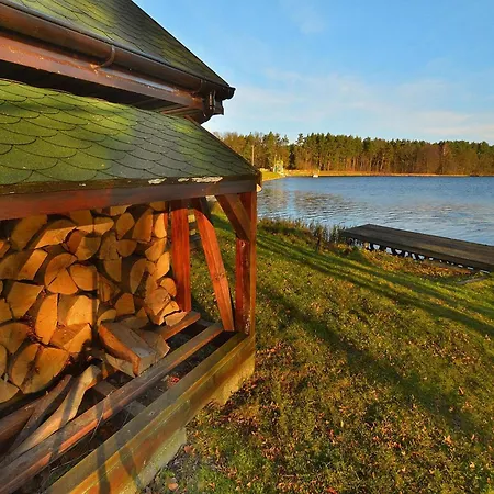 別荘 House By The With A Fireplace Rosnowo